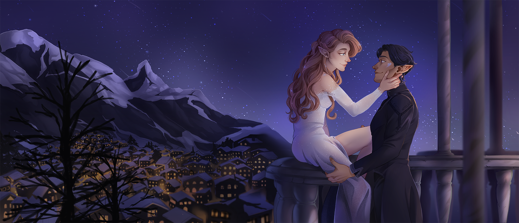 A COURT OF MIST AND FURY: BOOK COVER