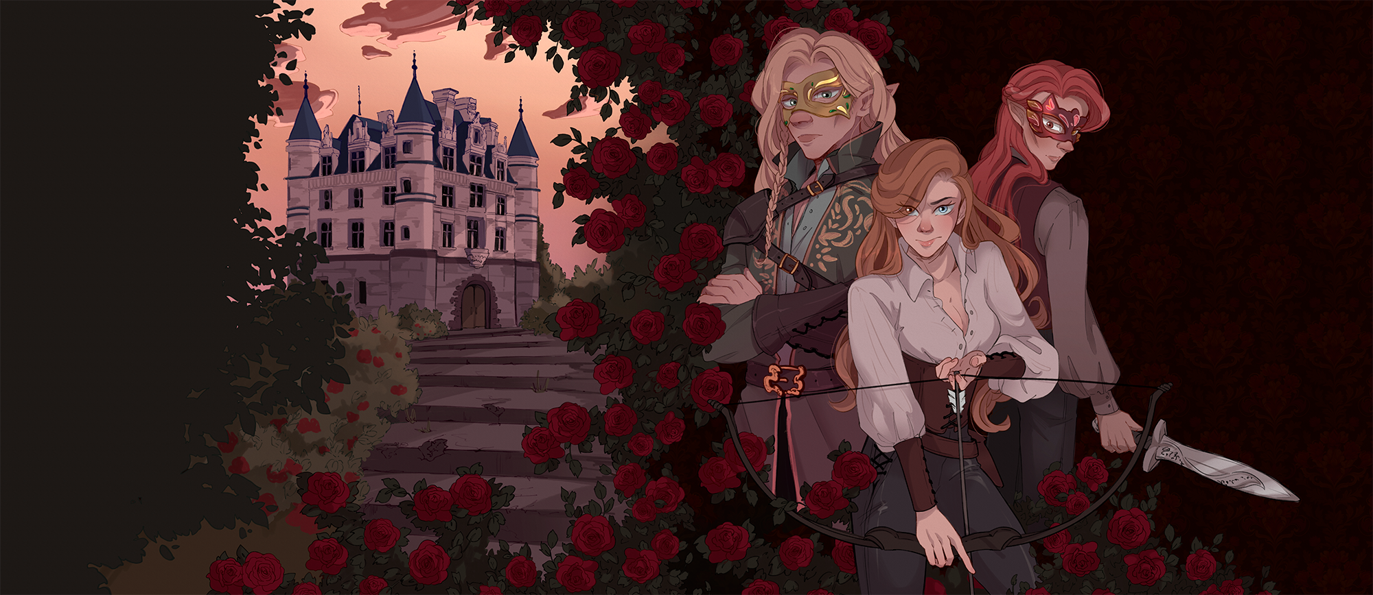 A COURT OF THORNS AND ROSES: BOOK COVER