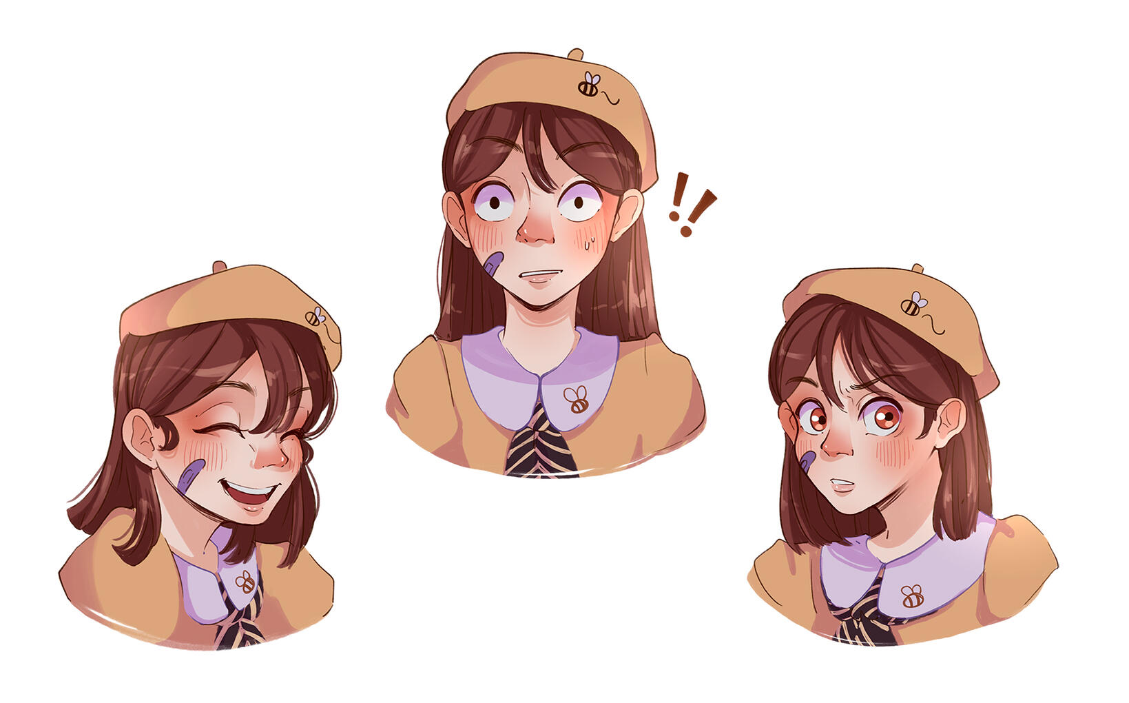 BEE SCOUT BUSTS
