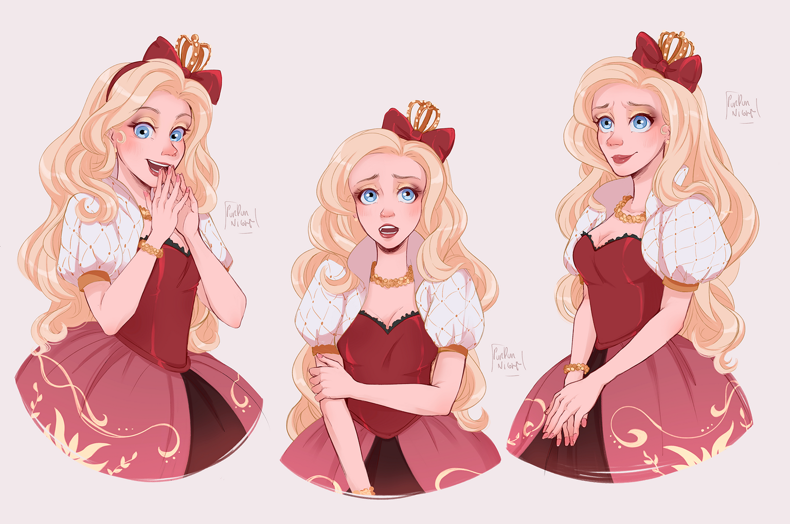 APPLE WHITE FANART STUDIES