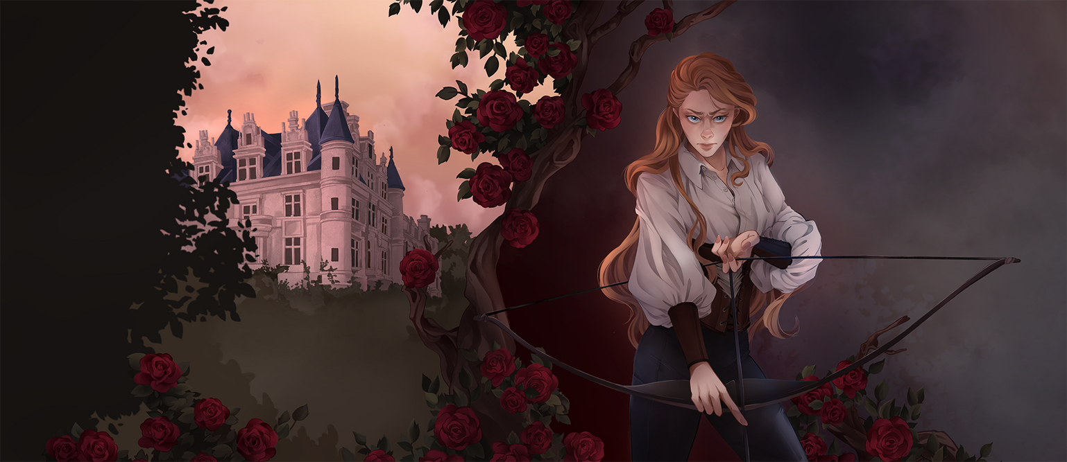 A COURT OF THORNS AND ROSES: BOOK COVER