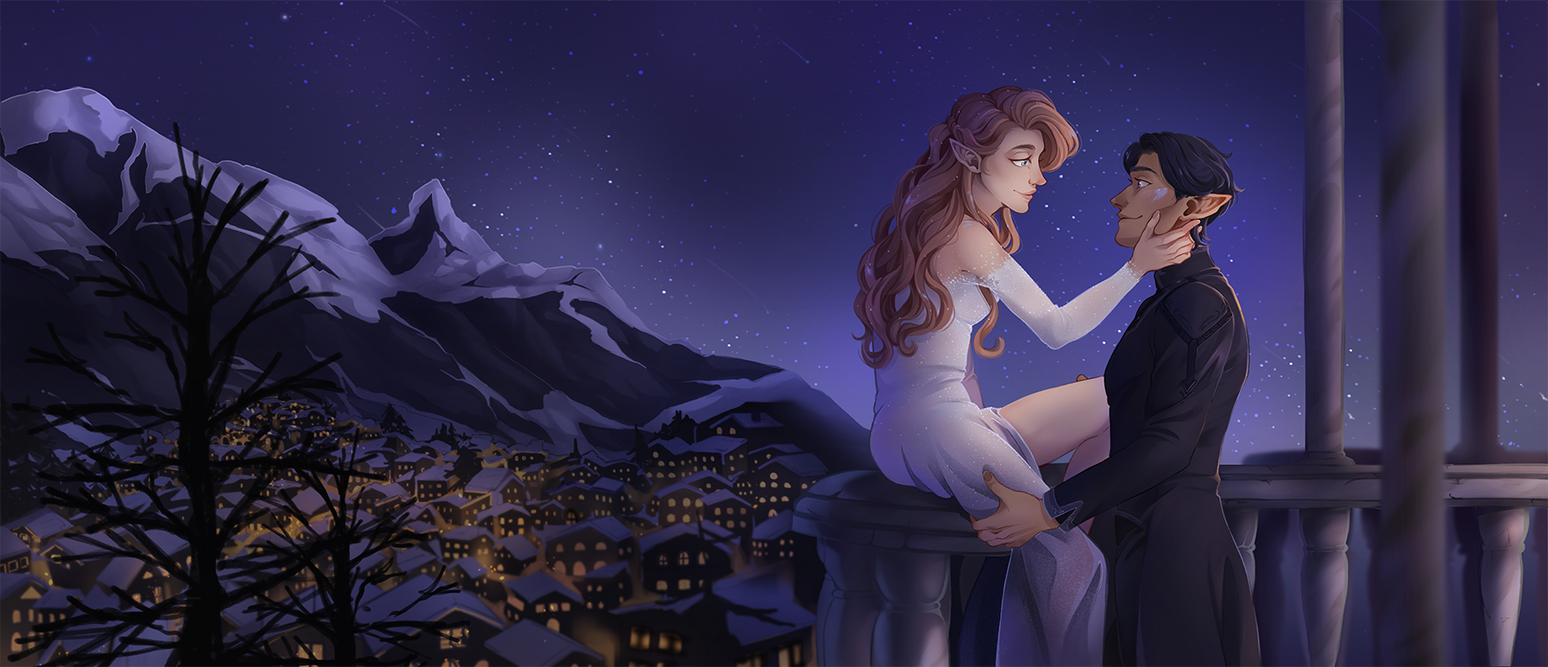 A COURT OF MIST AND FURY: BOOK COVER